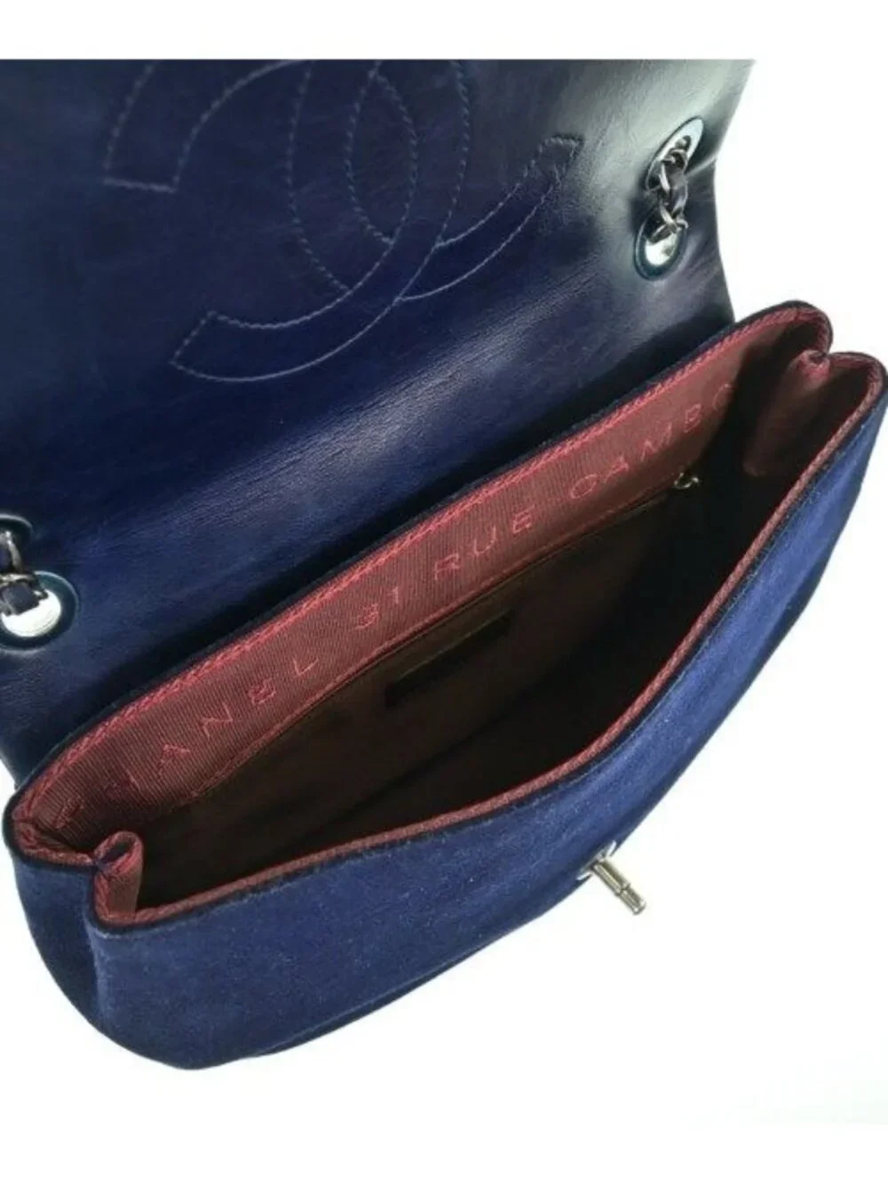 Chanel Shoulder Bag Navy